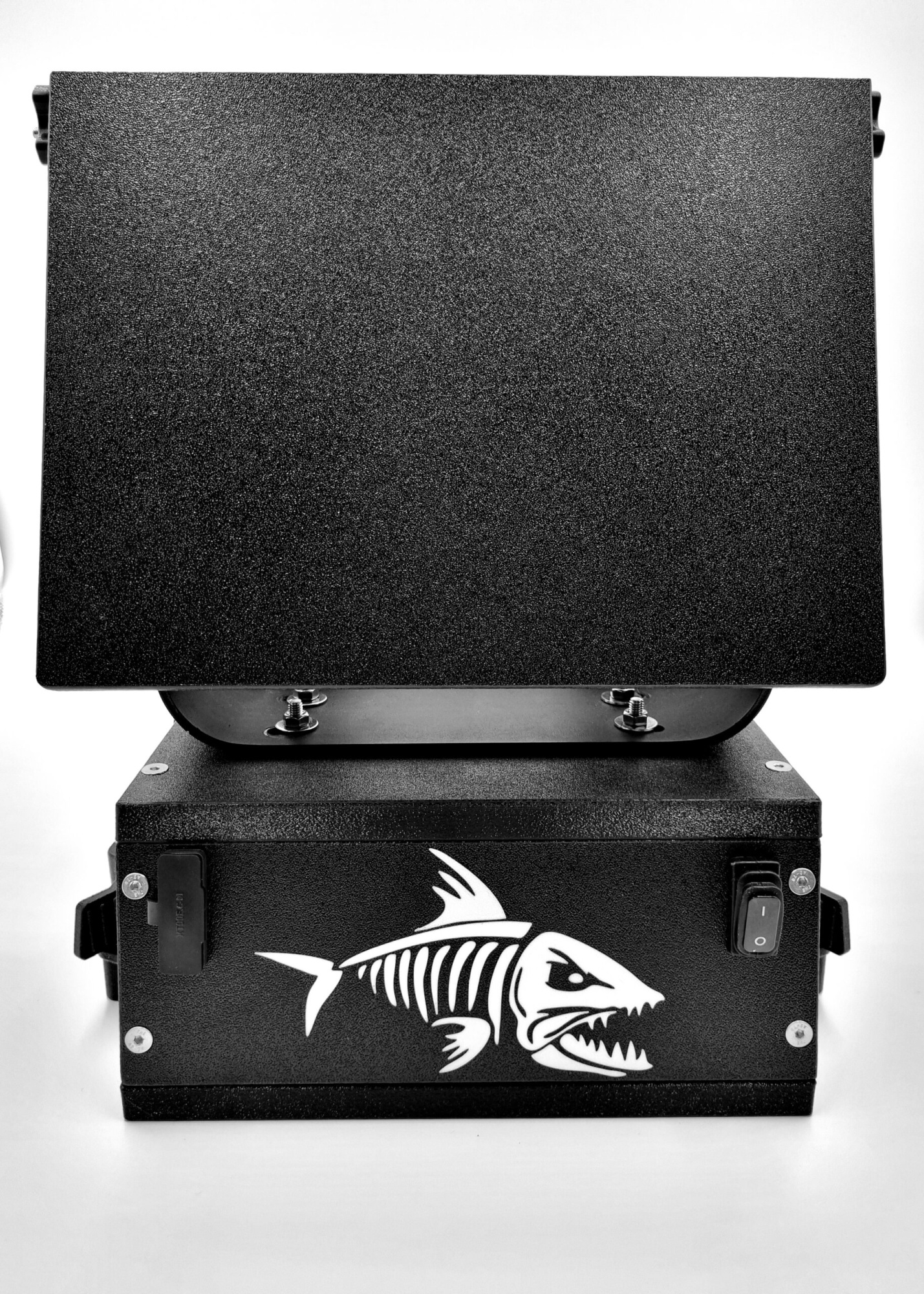 Комплект FishID Сумка-органайзер под Картплоттер L 12"+ с АКБ 60а/ч + з/у 4 pin